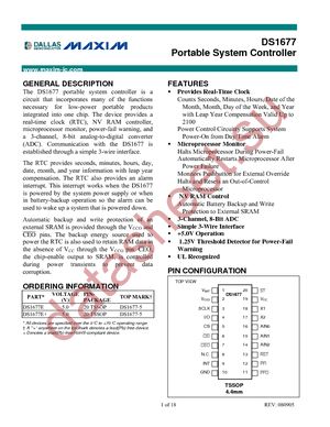 DS1677E datasheet  